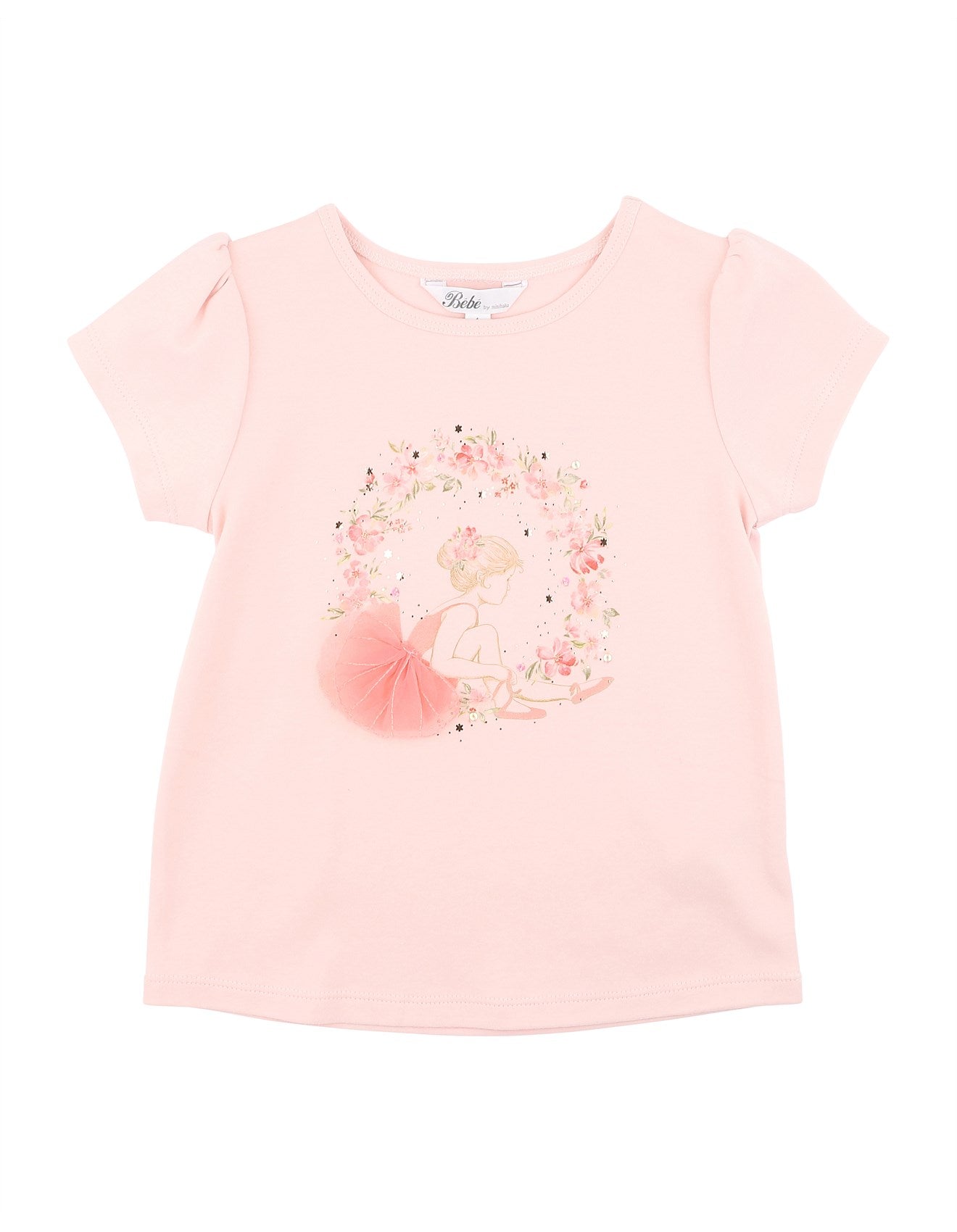 Pale Blossom Chelsea Organic Ballerina Tee