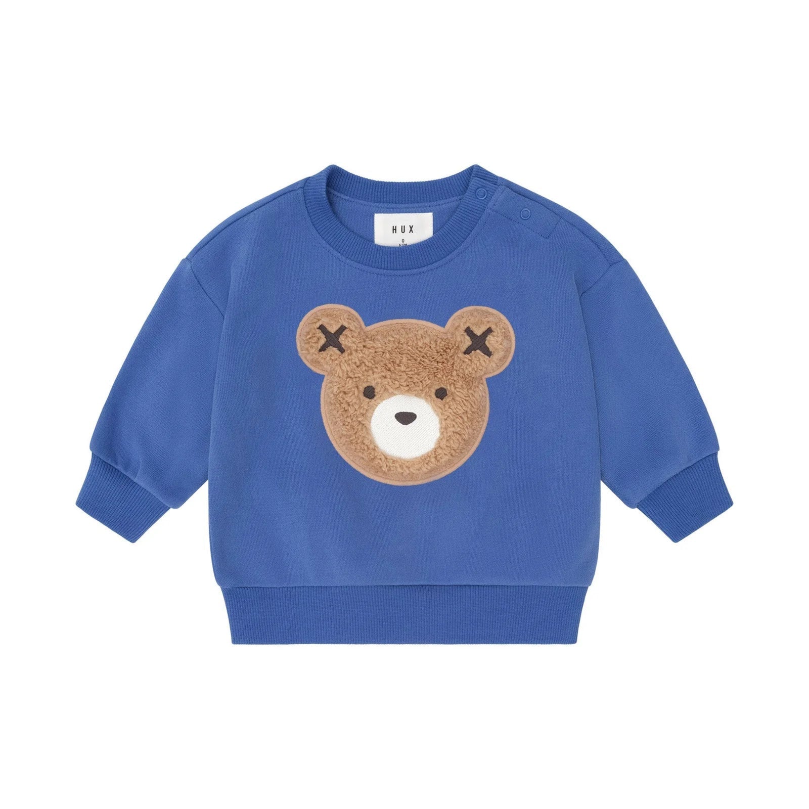 Huxbaby Furry Huxbear Cobalt Sweatshirt