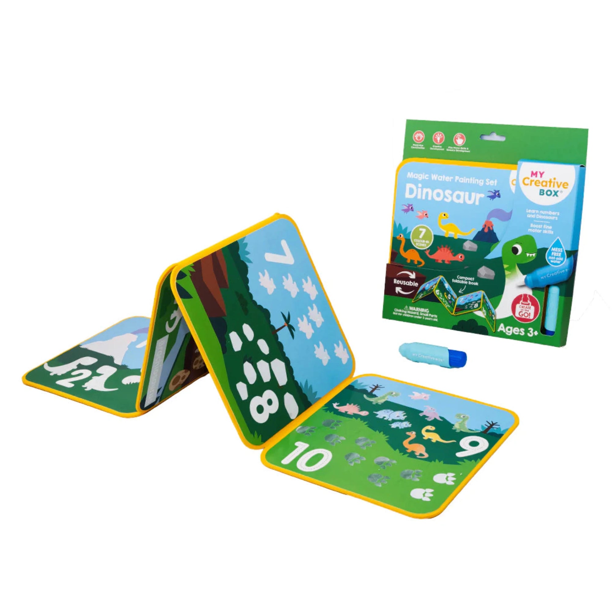 Dinosaur Magic Water Painting Set