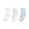 Purebaby Pack of 3 Socks - Blue