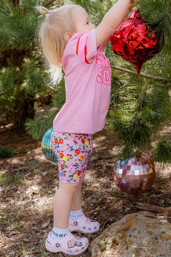 Berry Bright Bike Short