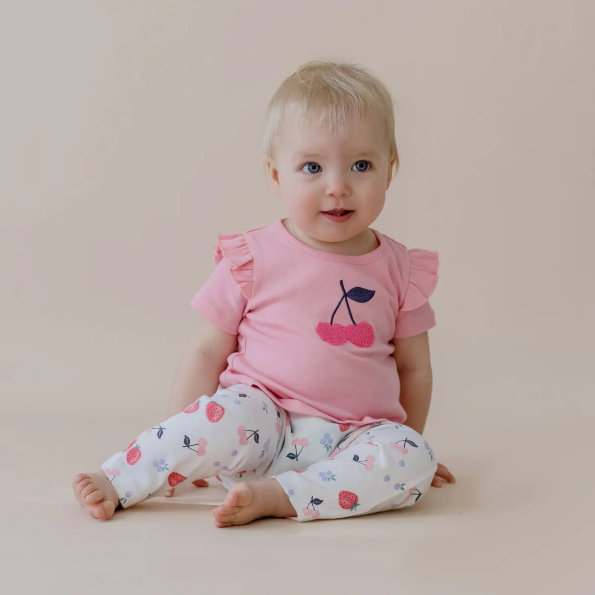 Marquise Field of Berries T-Shirt & Leggings Set