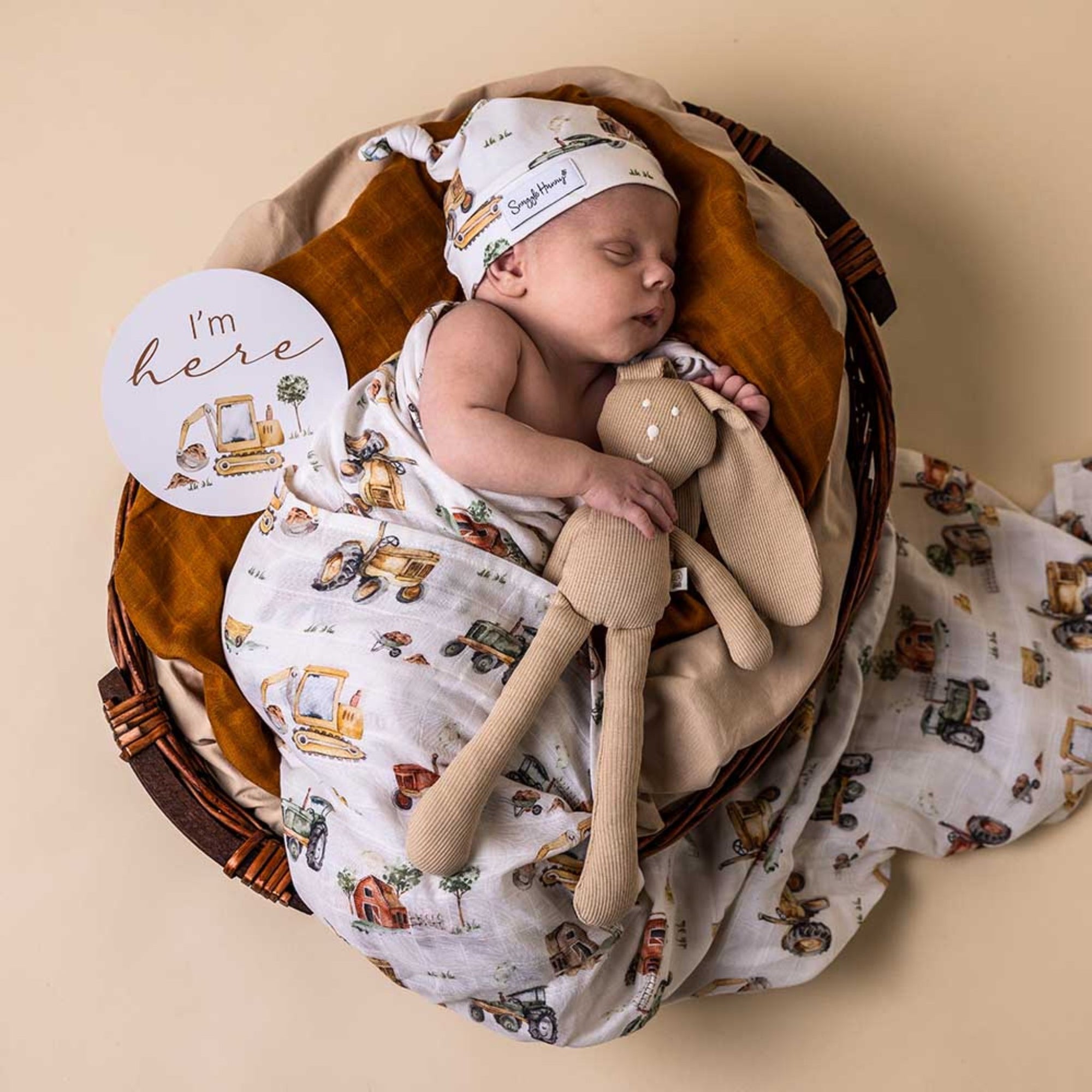 Digger - Snuggle Hunny Organic Muslin Wrap