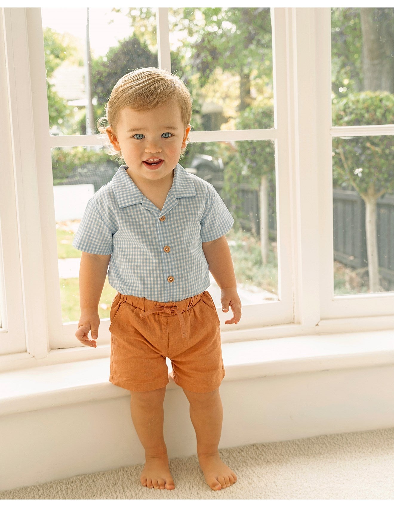 Caramel Evan Shorts - 1-5Y