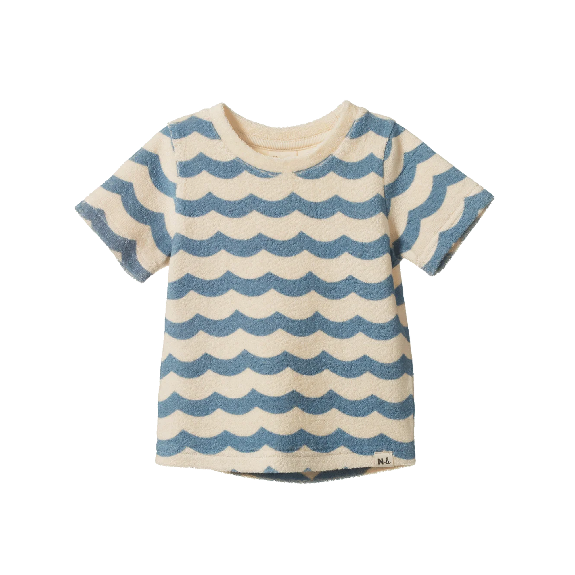 River Tee Terry - Waves Print