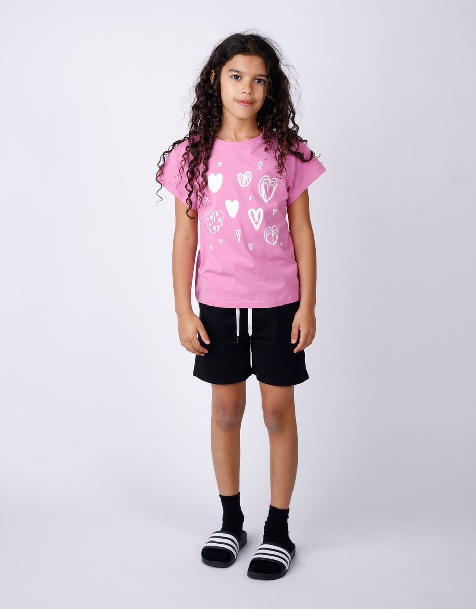 PRE-ORDER Minti Lots Of Hearts Tee