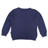 Korango Polkadot Sweater - Navy