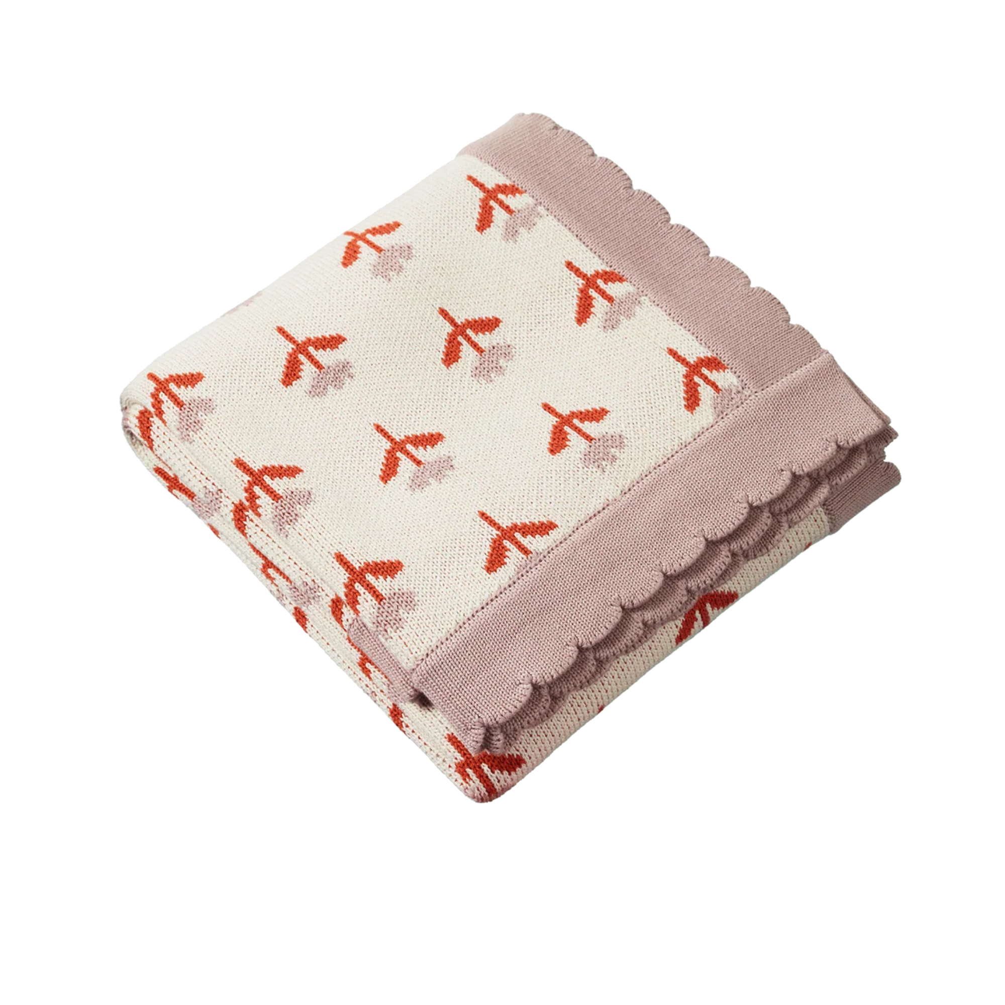 Nature Baby Fern Blanket - Fleurette Knit