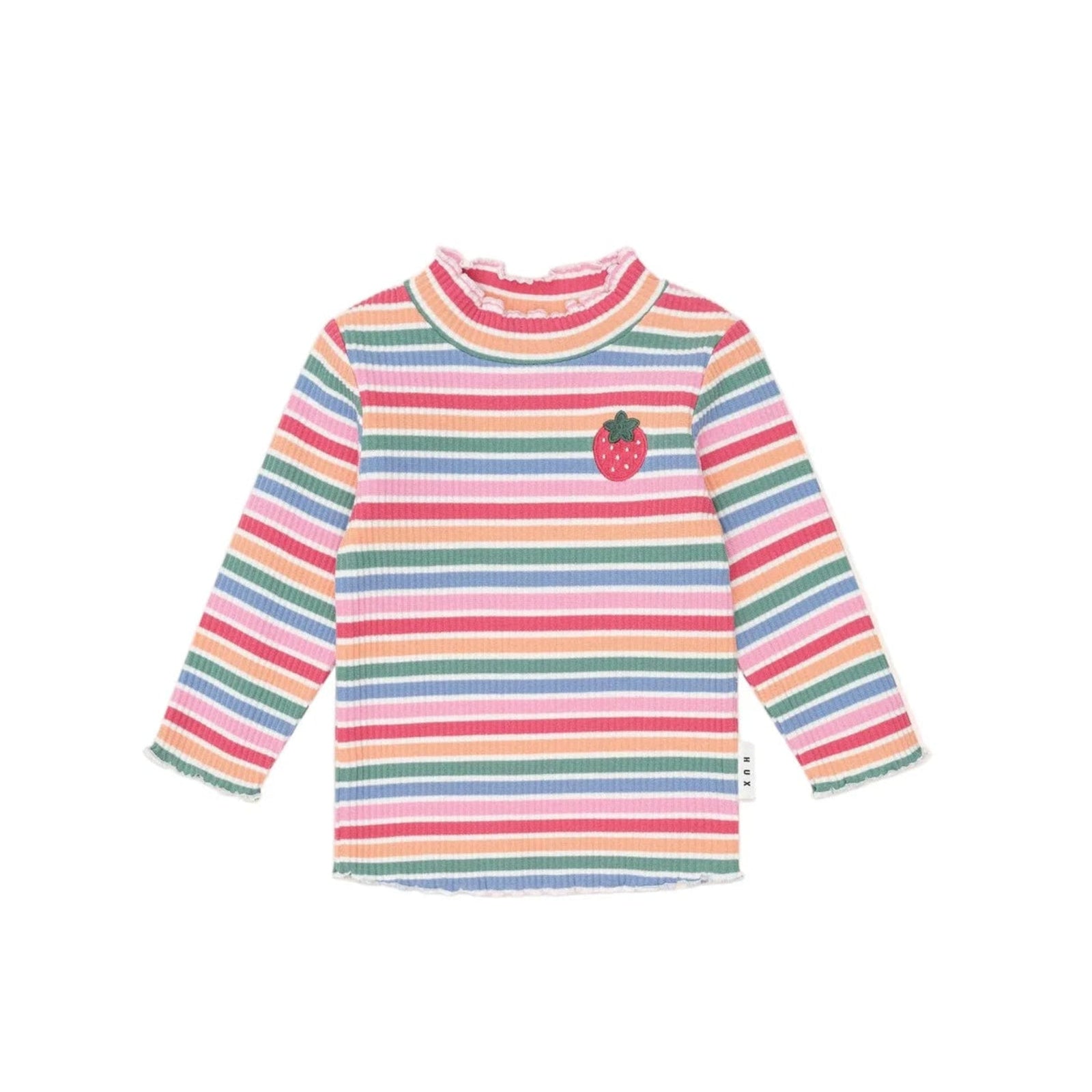 Huxbaby Tutti Frutti Stripe Rib Skivvy