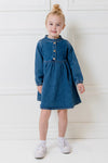 Milky Mid Wash Denim Dress