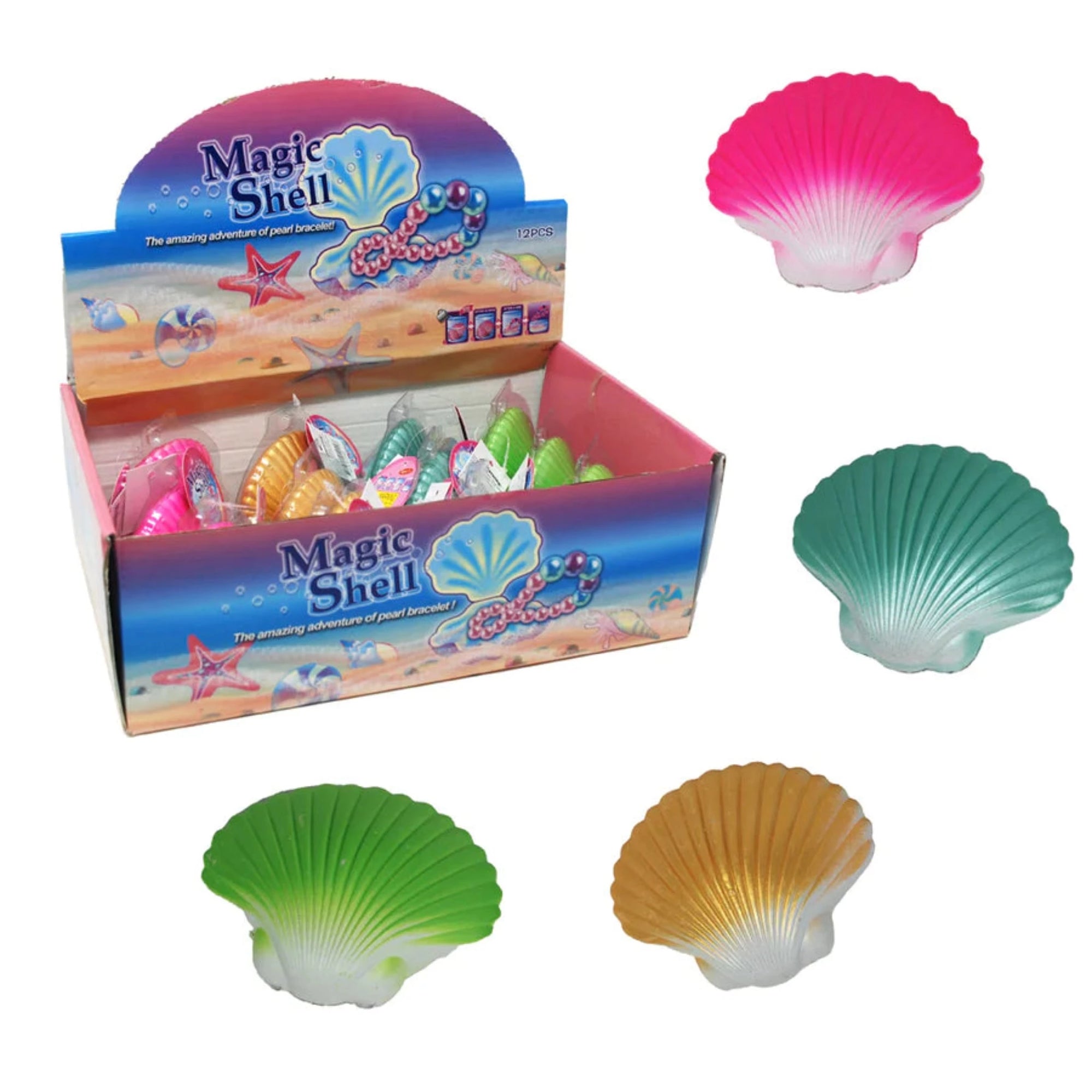 Hatch Clam Shell with Pearl Bracelet