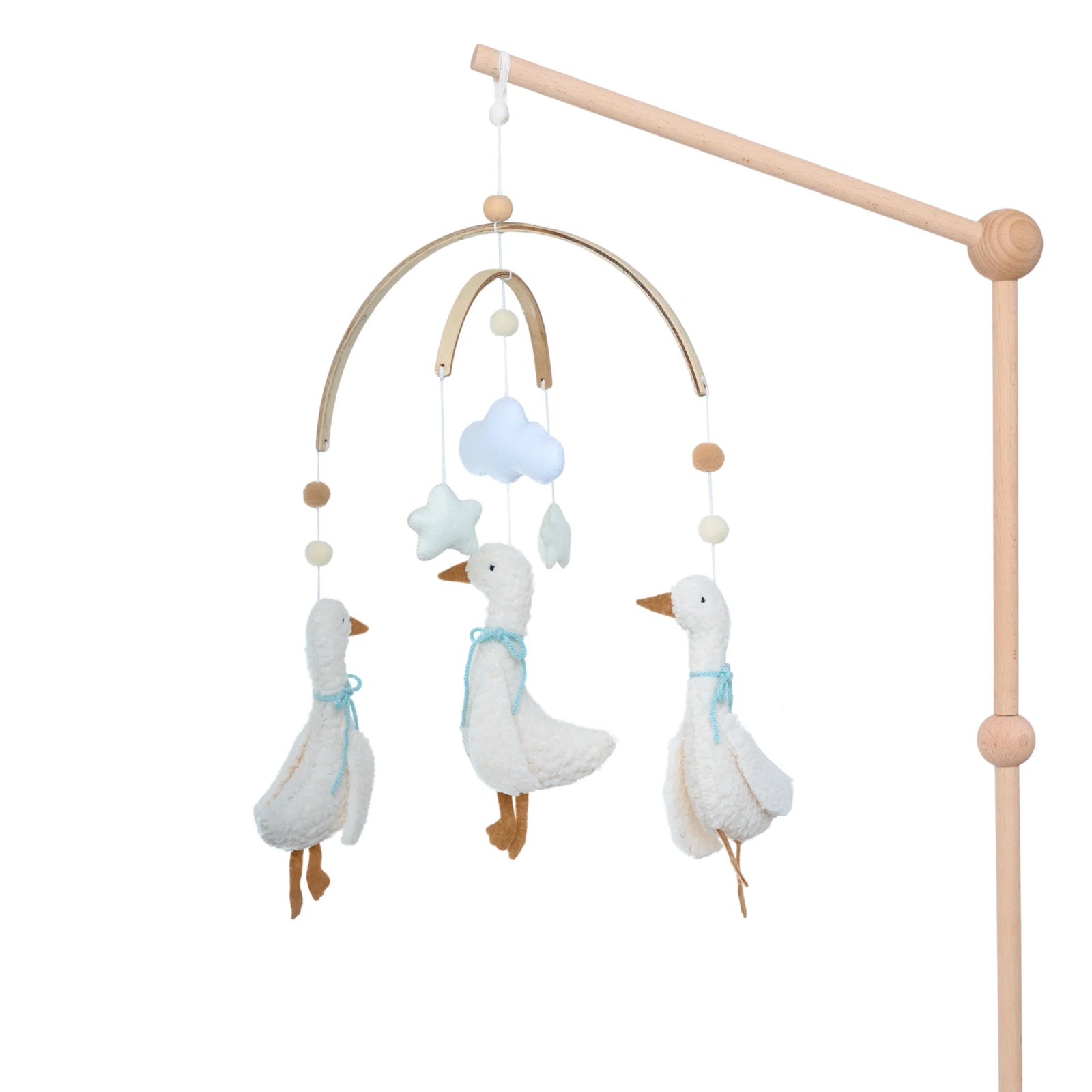 Baby Mobile - Three Little Ducks - Blue