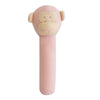 Alimrose Fleece Monkey Squeaker Pink