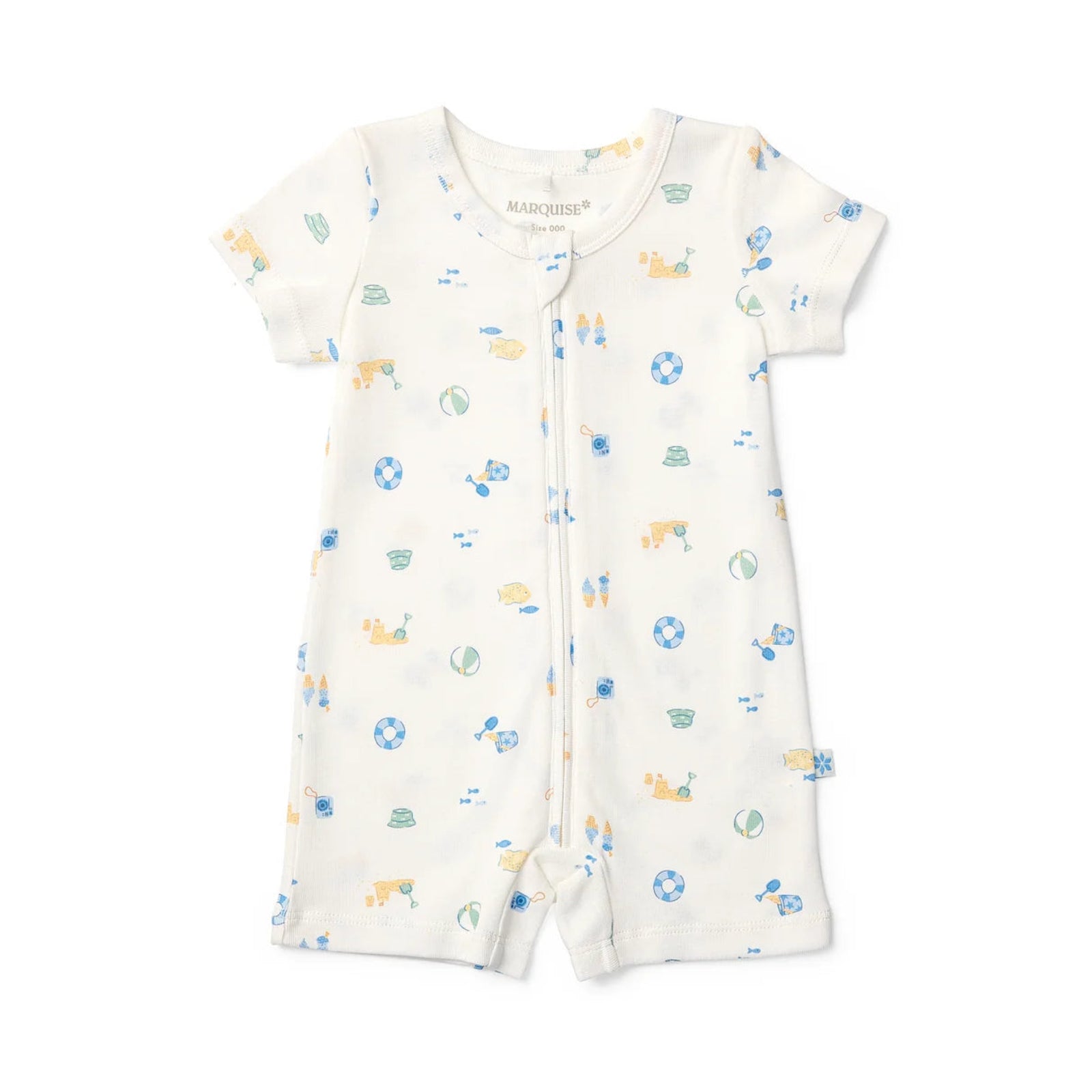 By The Bay Zip Romper