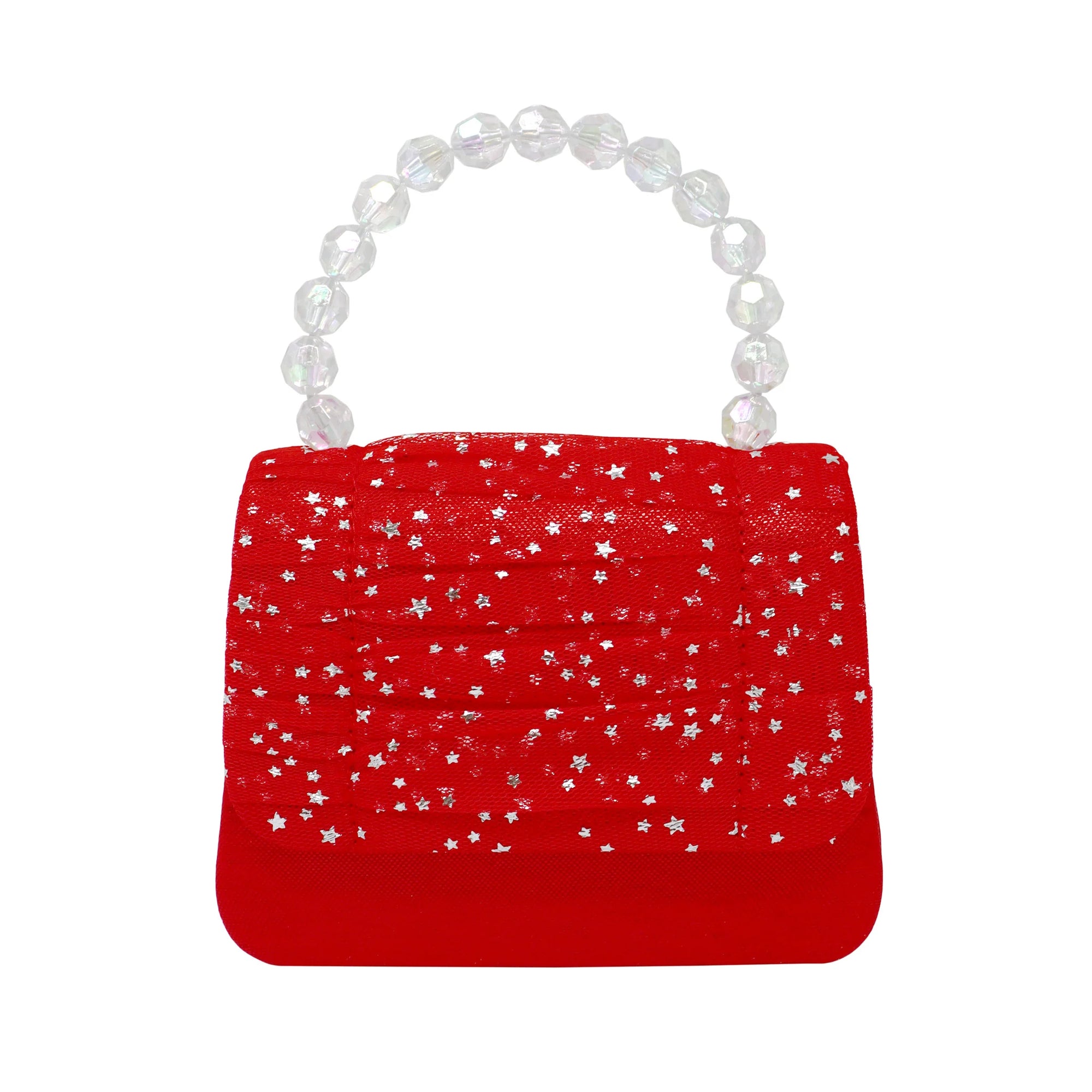 Twinkling Hard Handbag - Red