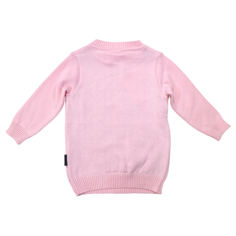 Korango Butterfly Knit Sweater - Fairytale  Pink