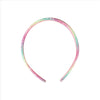 Rainbow Chunky Glitter Wide Headband