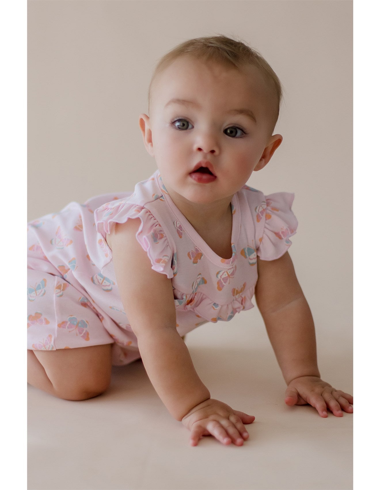 Baby Vacay Frill Romper
