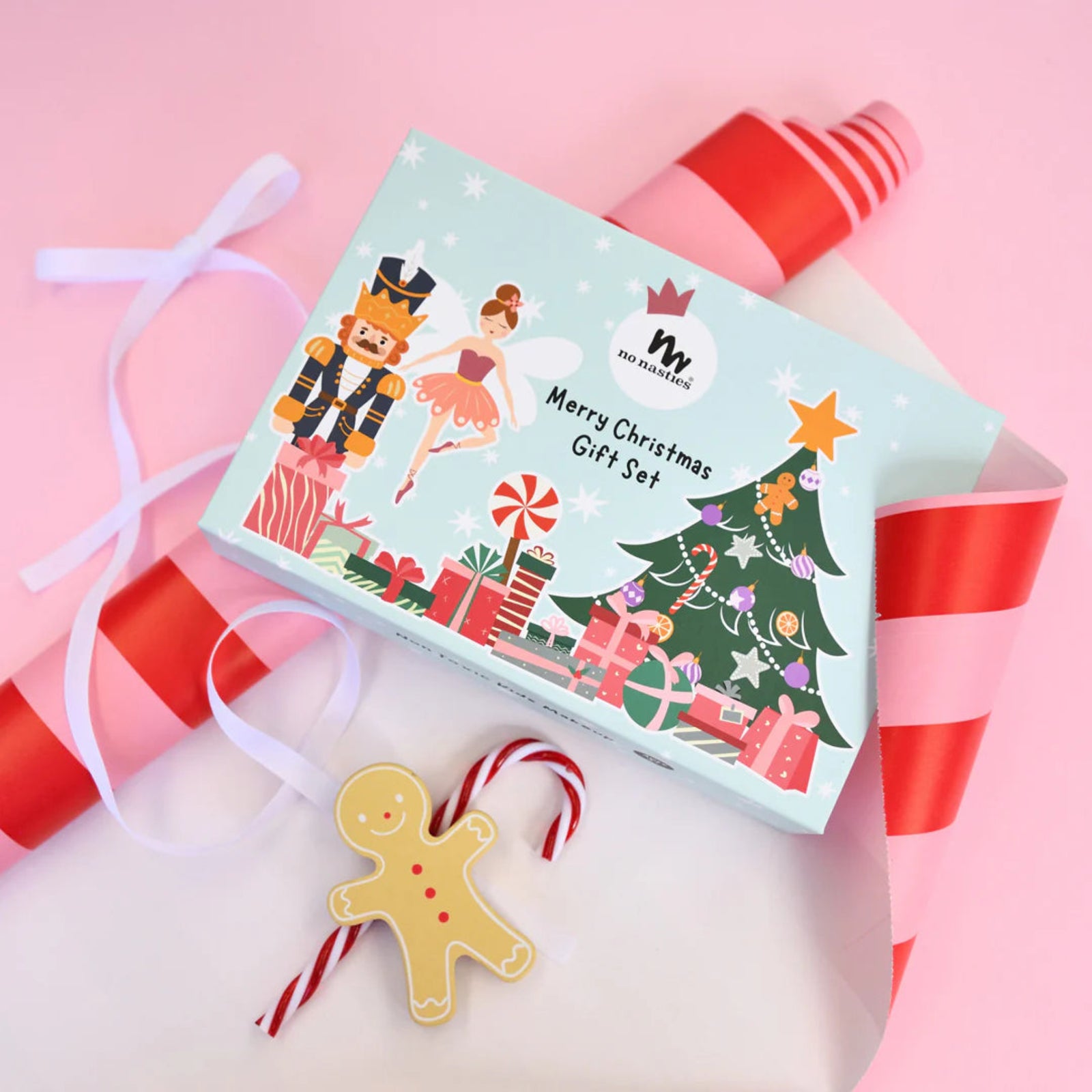 No Nasties Signature Christmas Pop-Up Kids Makeup Box