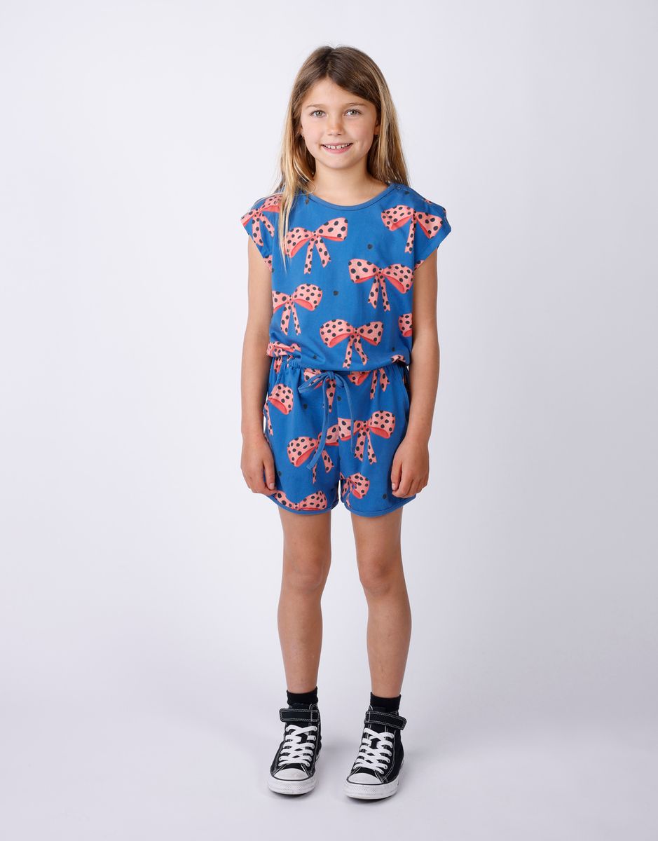 PRE-ORDER Minti Spotty Bows Playsuit