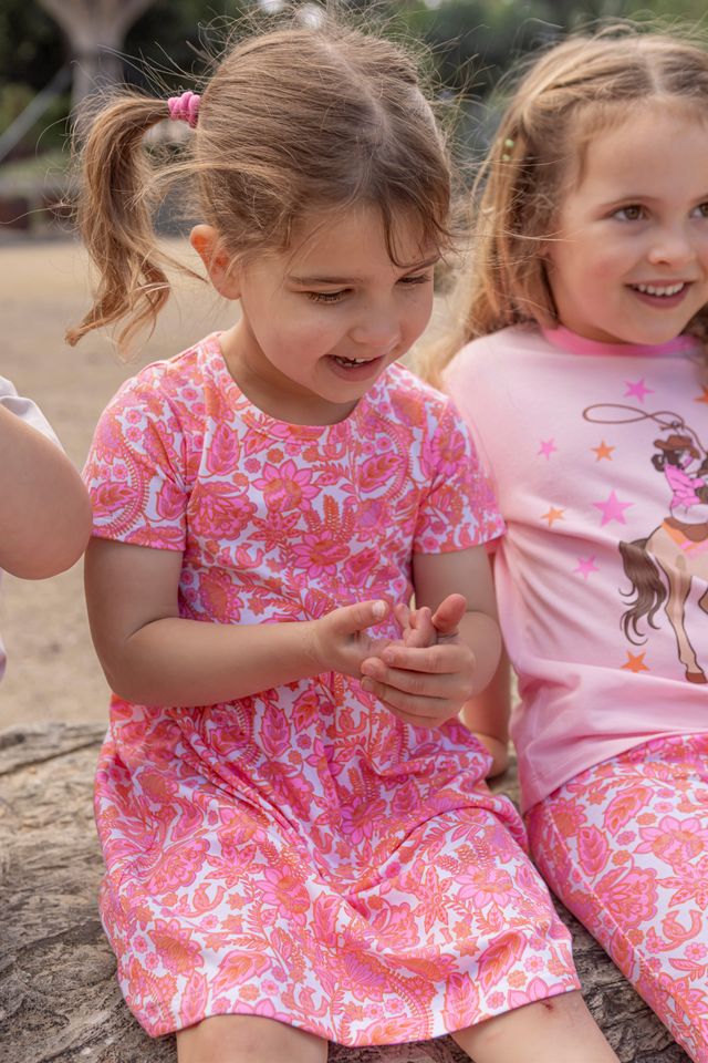 Milky Wild Paisley Dress