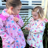 Korango Dancing Unicorn Raincoat - Cream