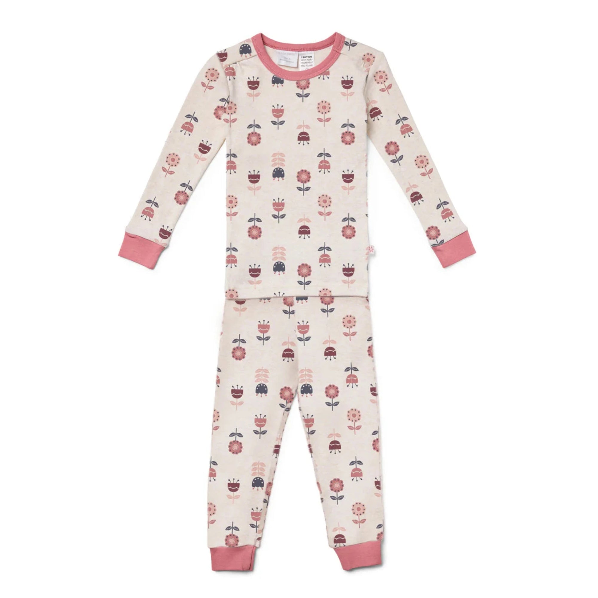 Marquise Girls Scandi Flower Pyjamas