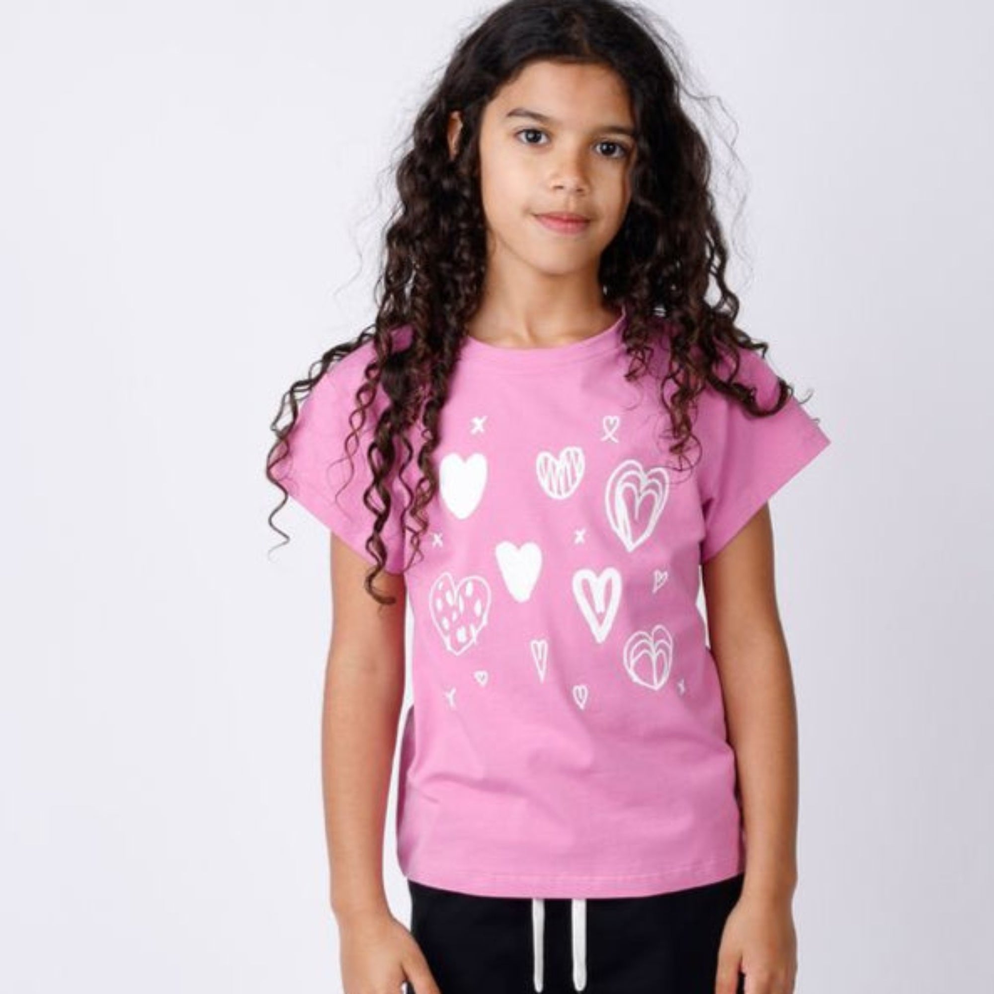PRE-ORDER Minti Lots Of Hearts Tee