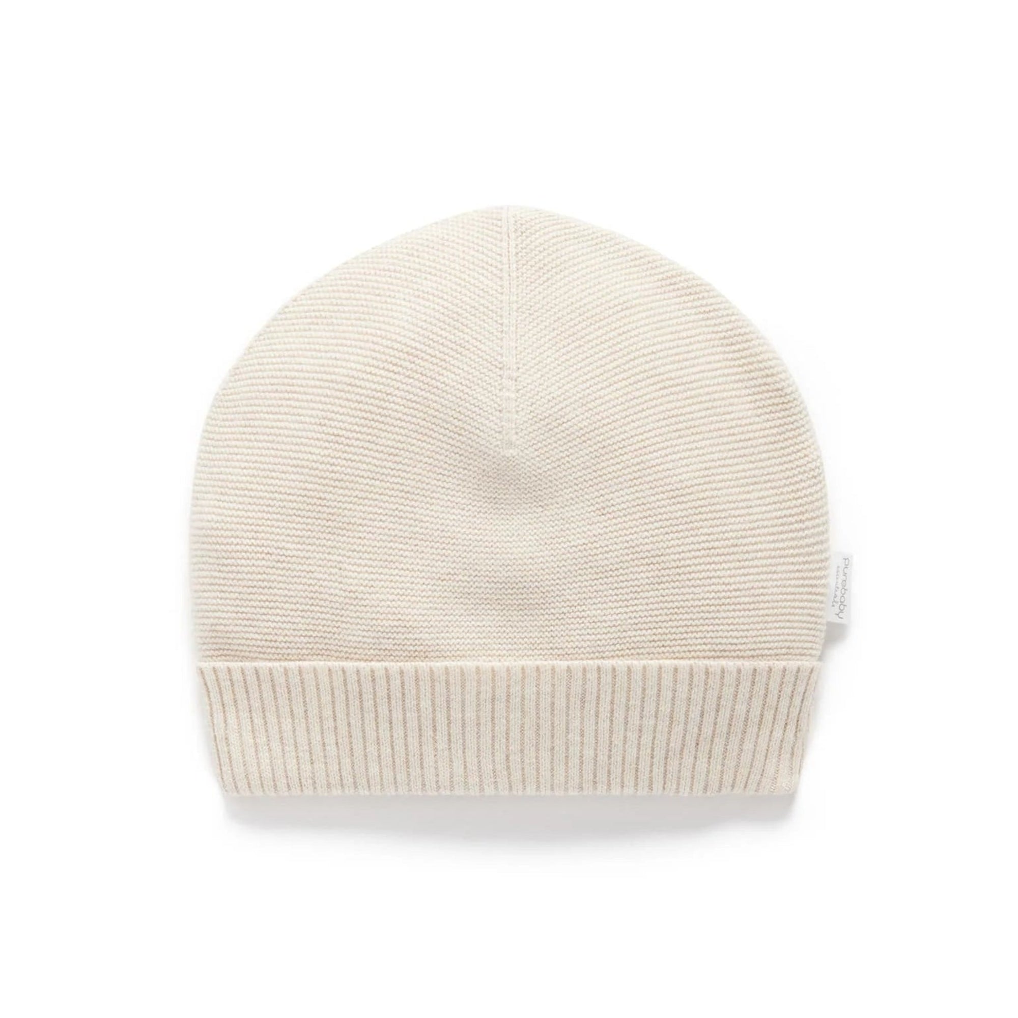 Purebaby Textured Beanie Wheat Melange