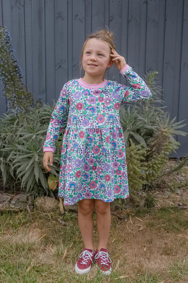 Milky Confetti Garden Dress