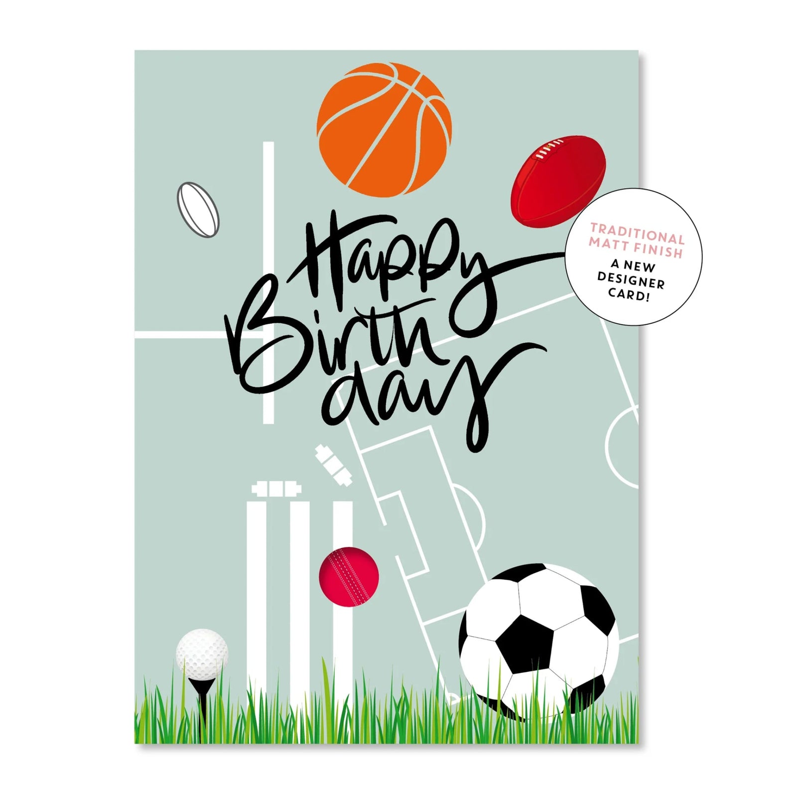 Sporty Birthday Card