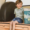 Bebe Ivan Tropical Trees Polo