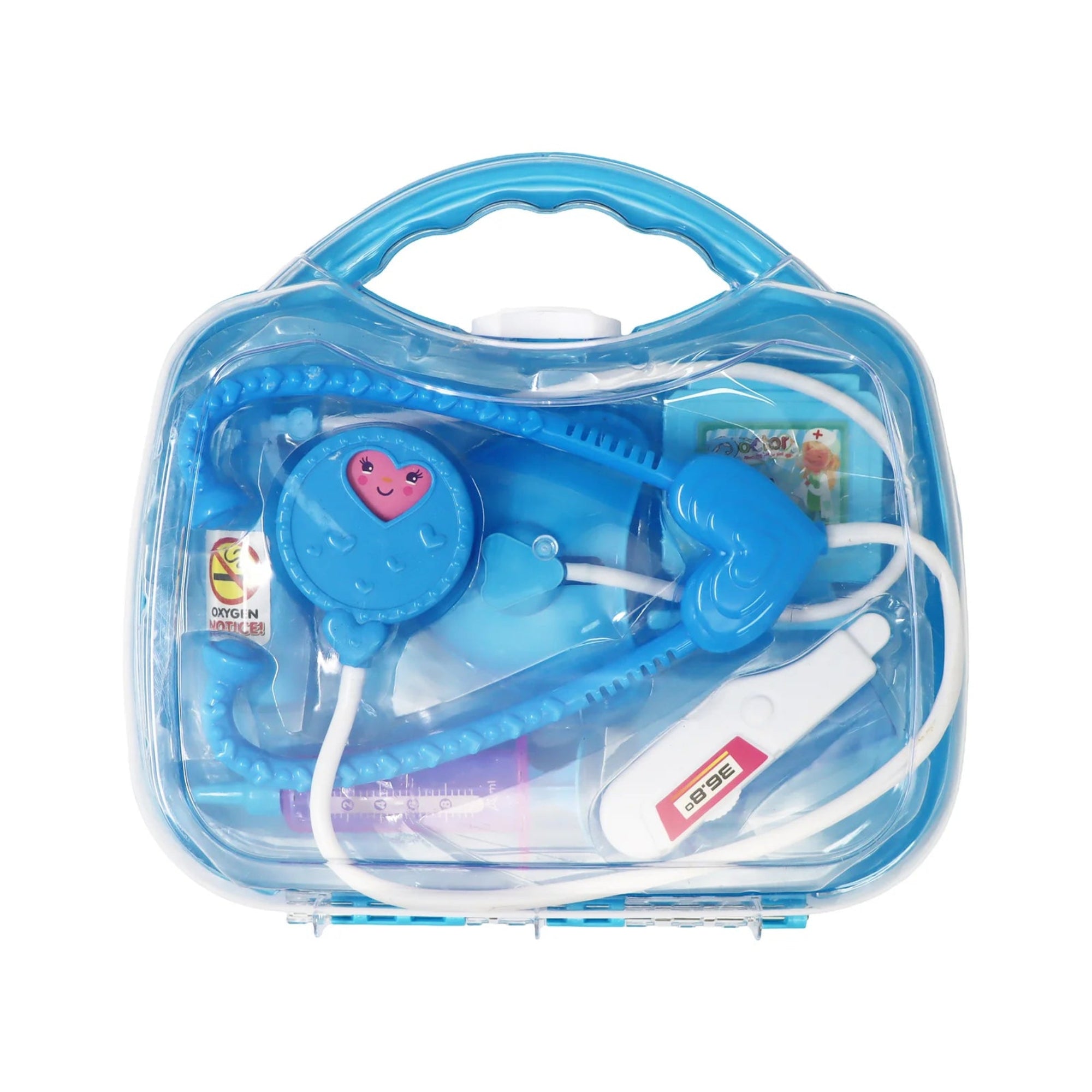 Pink Poppy Doctor Medical Play Set - Blue