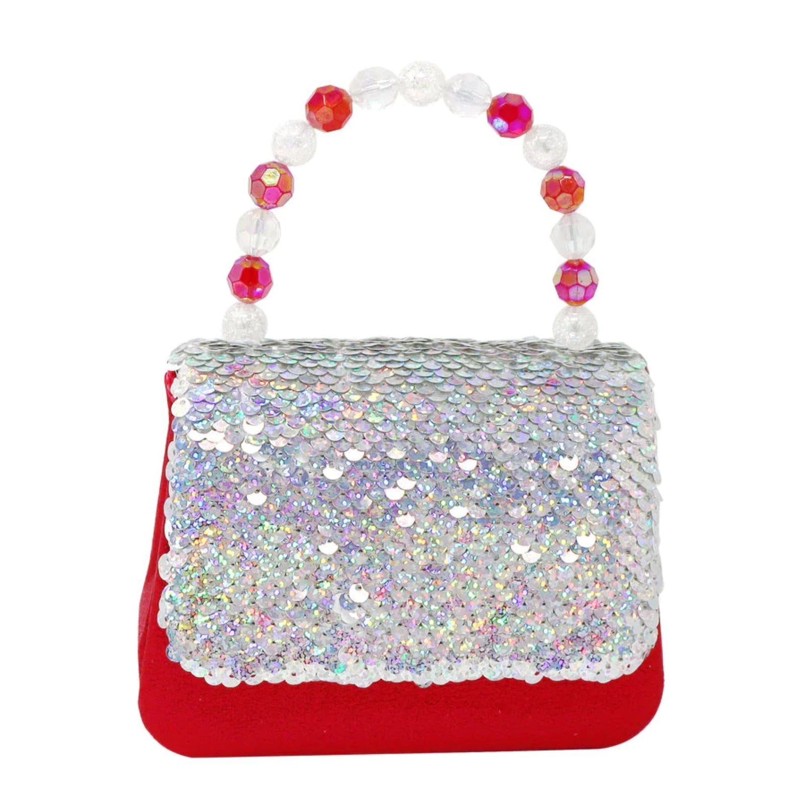 Christmas Reversible Sequin Festive Hard Handbag