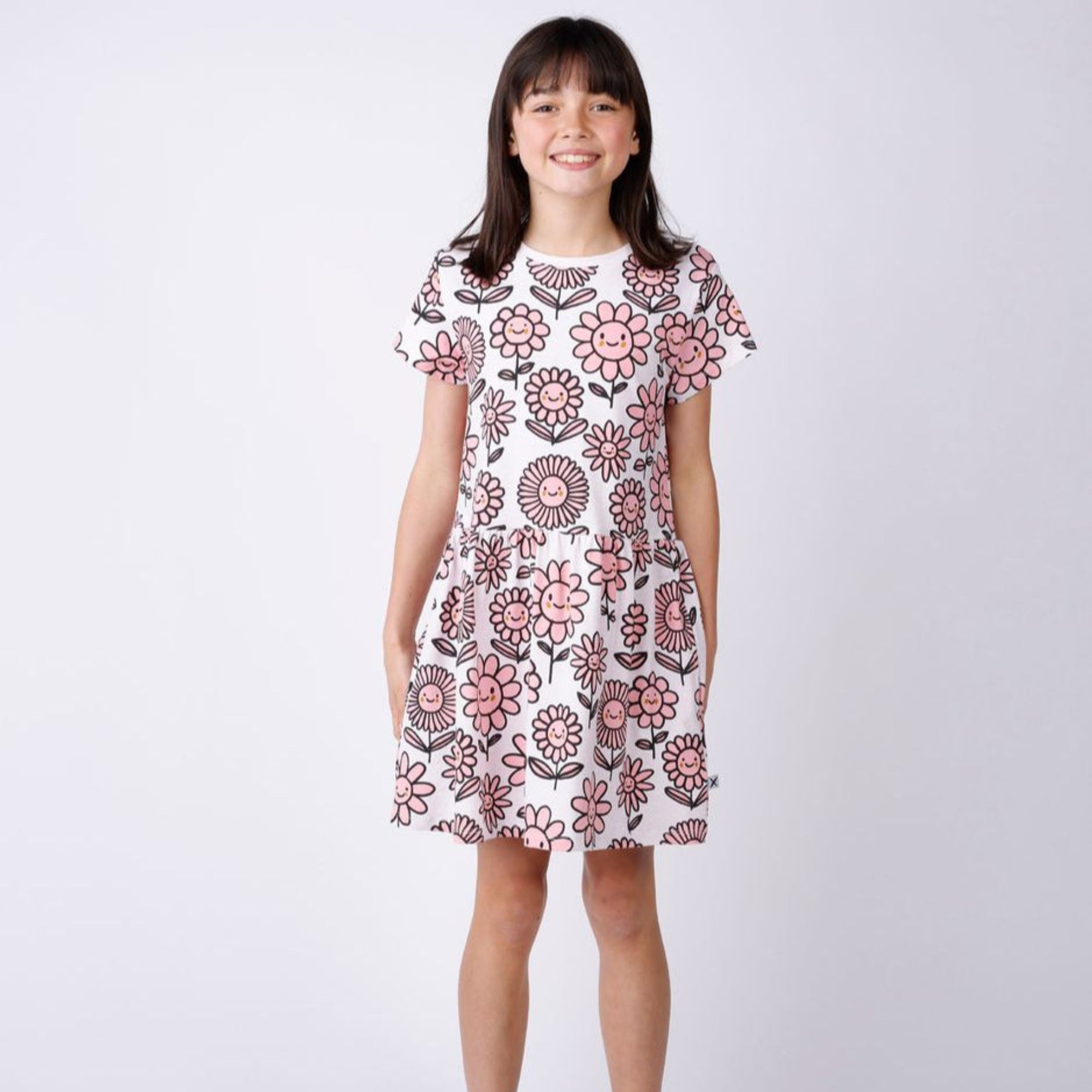 PRE-ORDER Minti Happy Flowers Dress