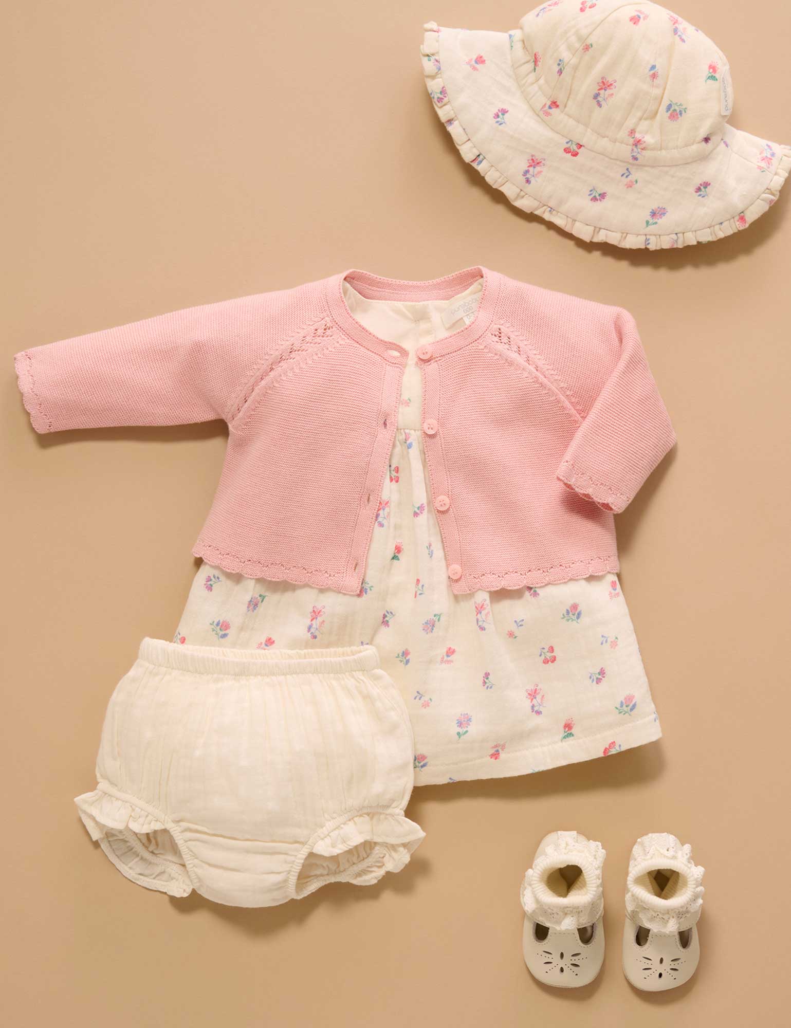 Purebaby Cloud Ruffle Bloomer