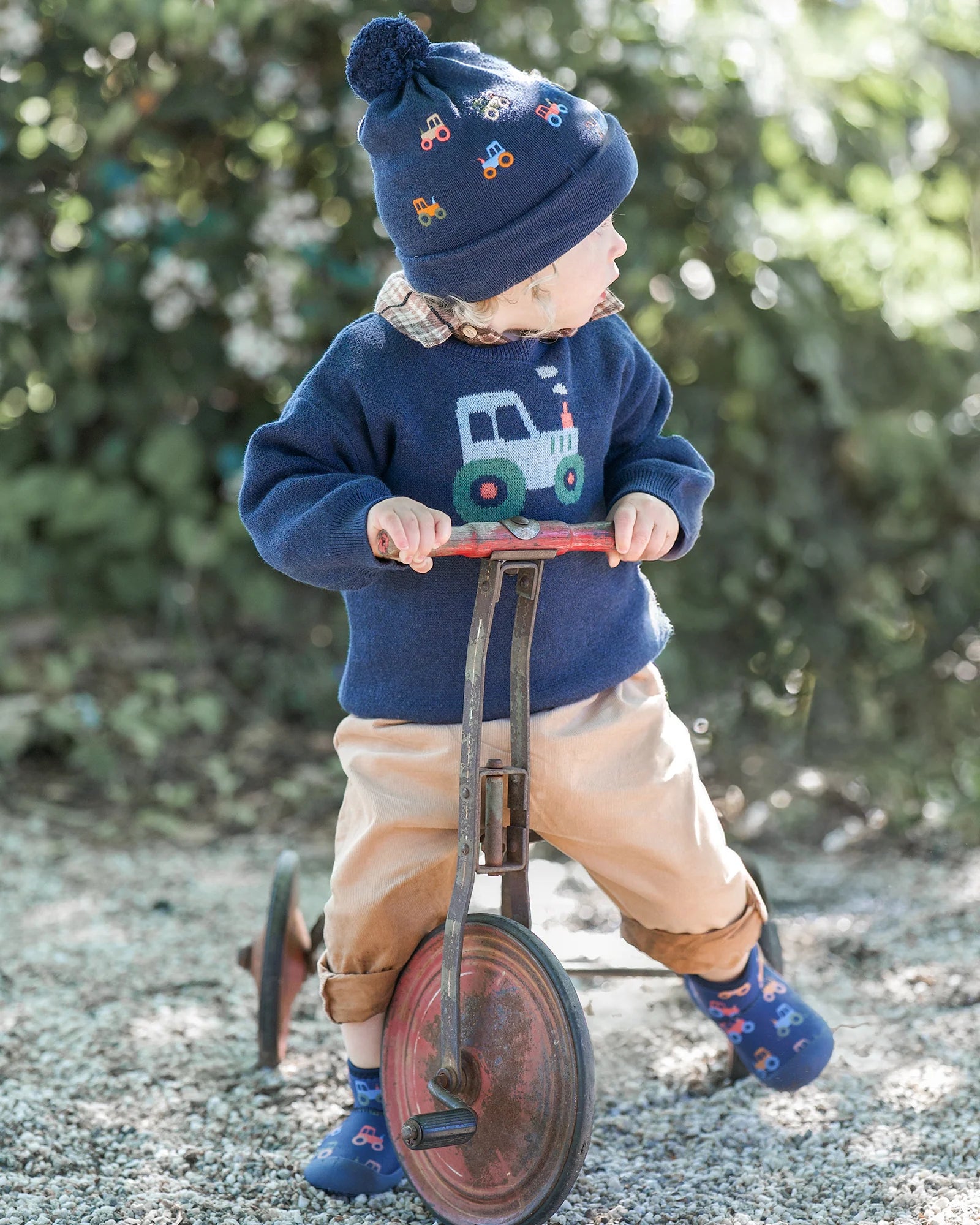 Toshi Organic Beanie Mystical - Tiny Tractors
