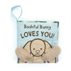 Jellycat Bashful Bunny Loves you