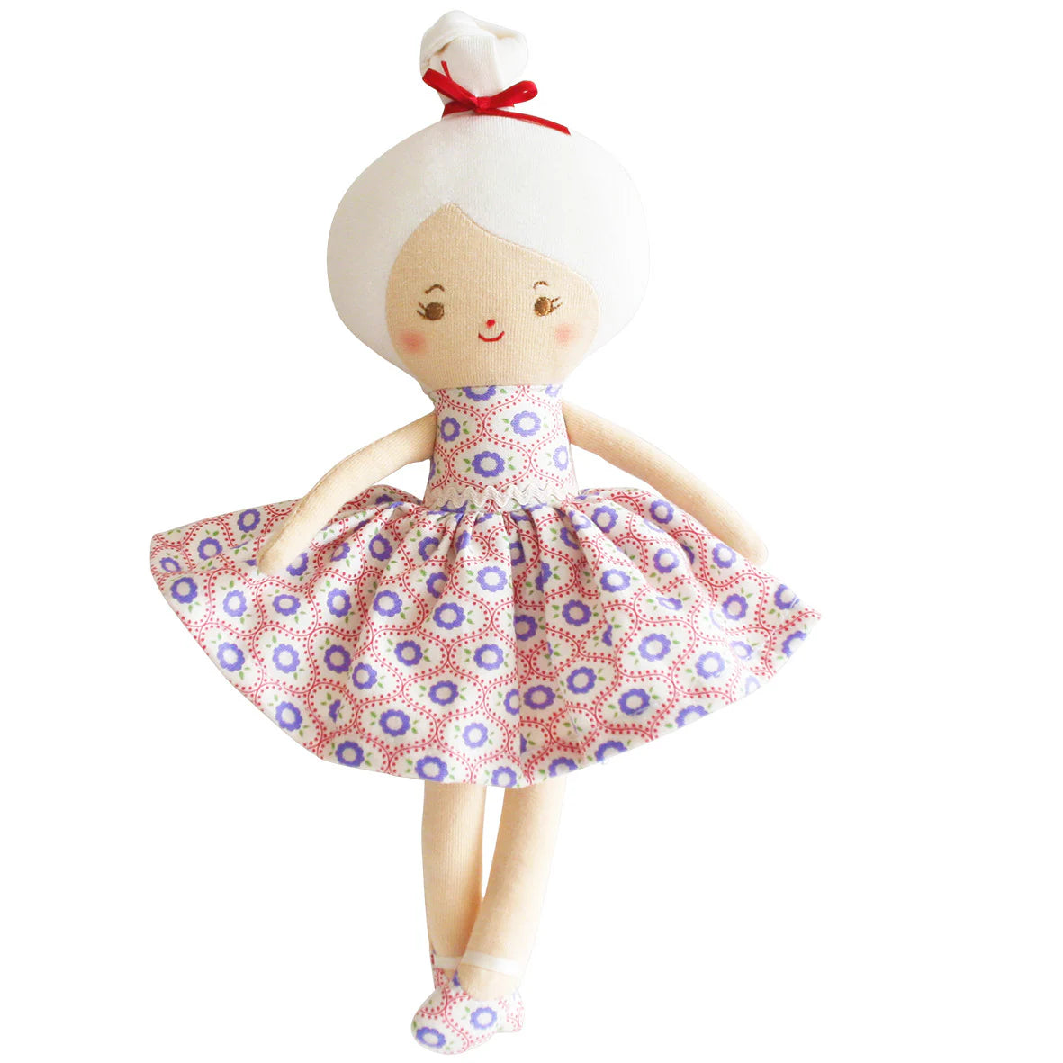 Alimrose  Mini Maggie 28cm Ivory Red