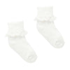 Purebaby White Lace Socks - 00 - 5YRS