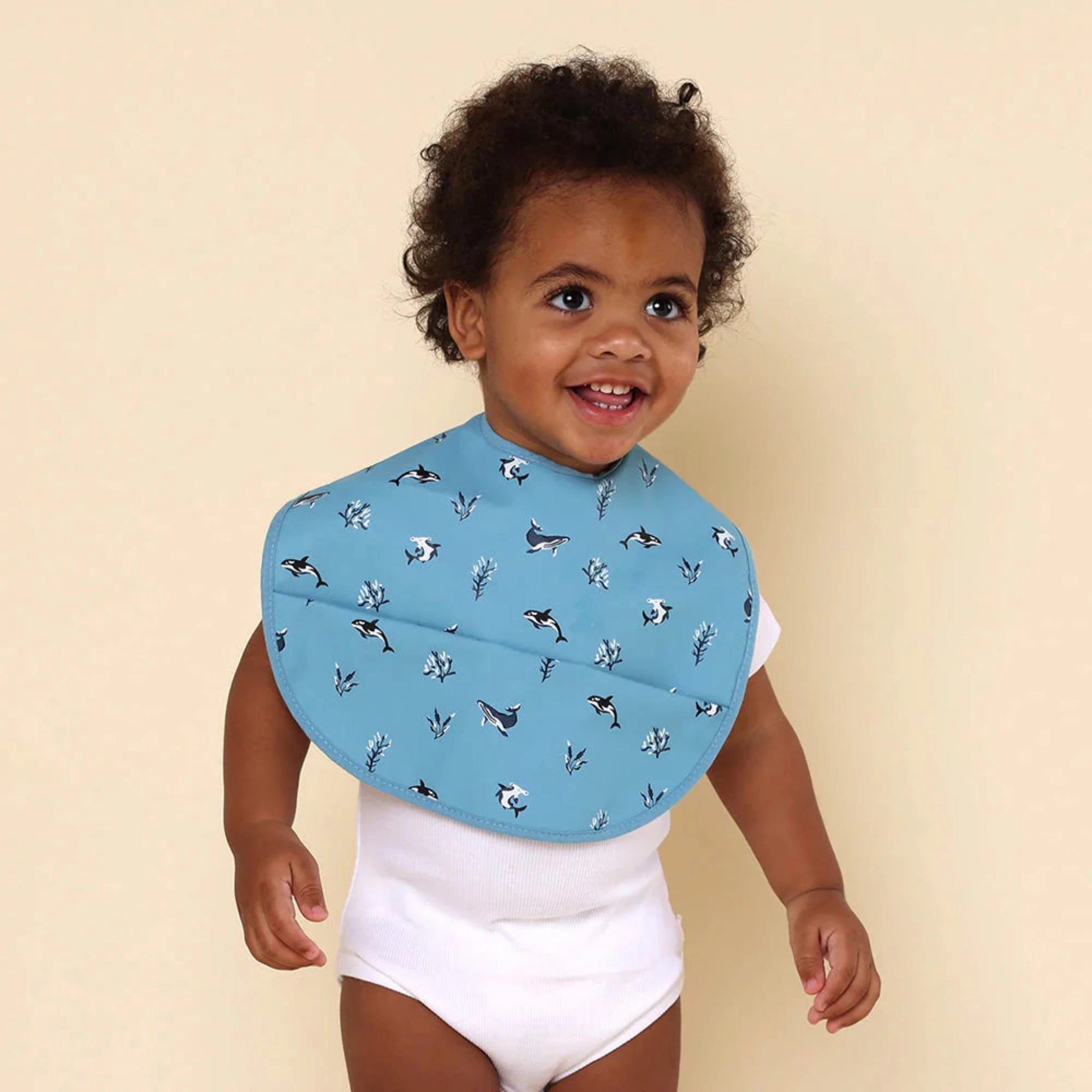 Snuggle Hunny Blue Ocean Snuggle Bib