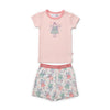 Marquise Girls Fairy Frill Pyjamas - Pink