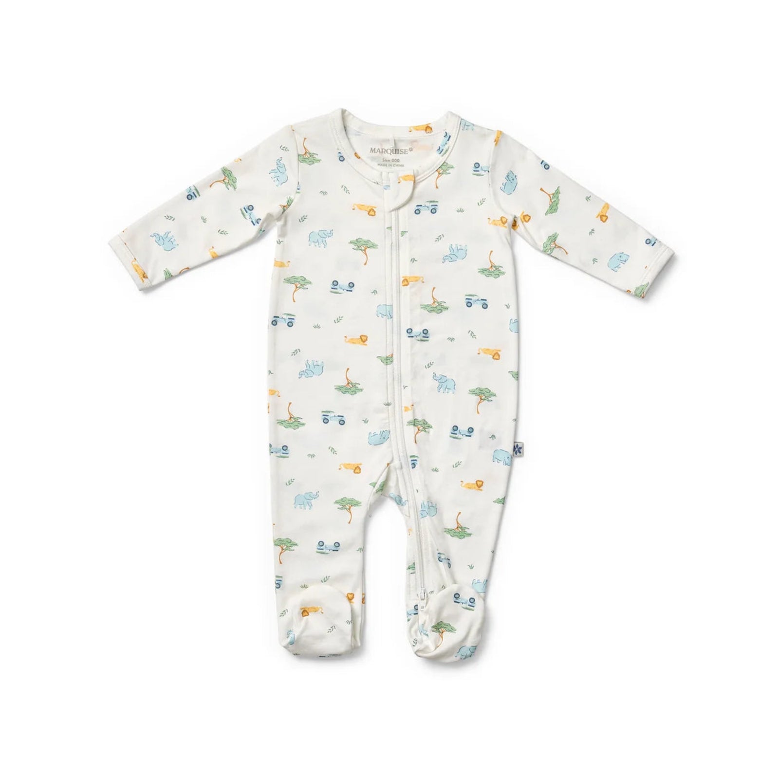 Savannah Friends Stretchy Zipsuit
