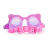 Kitten Paw Print Pink Swim Goggles - Bling2o