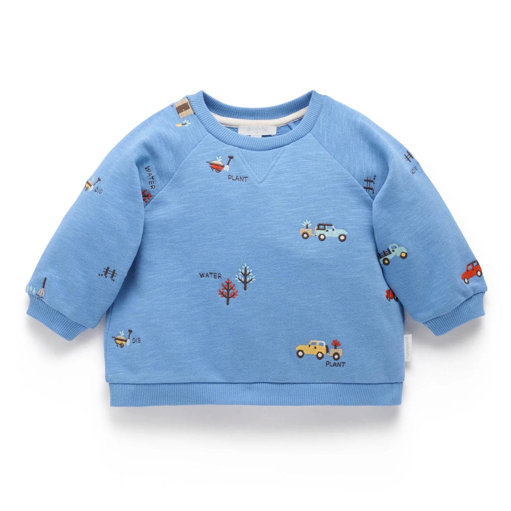 Embroidered Windcheater - Garden Work Broderie
