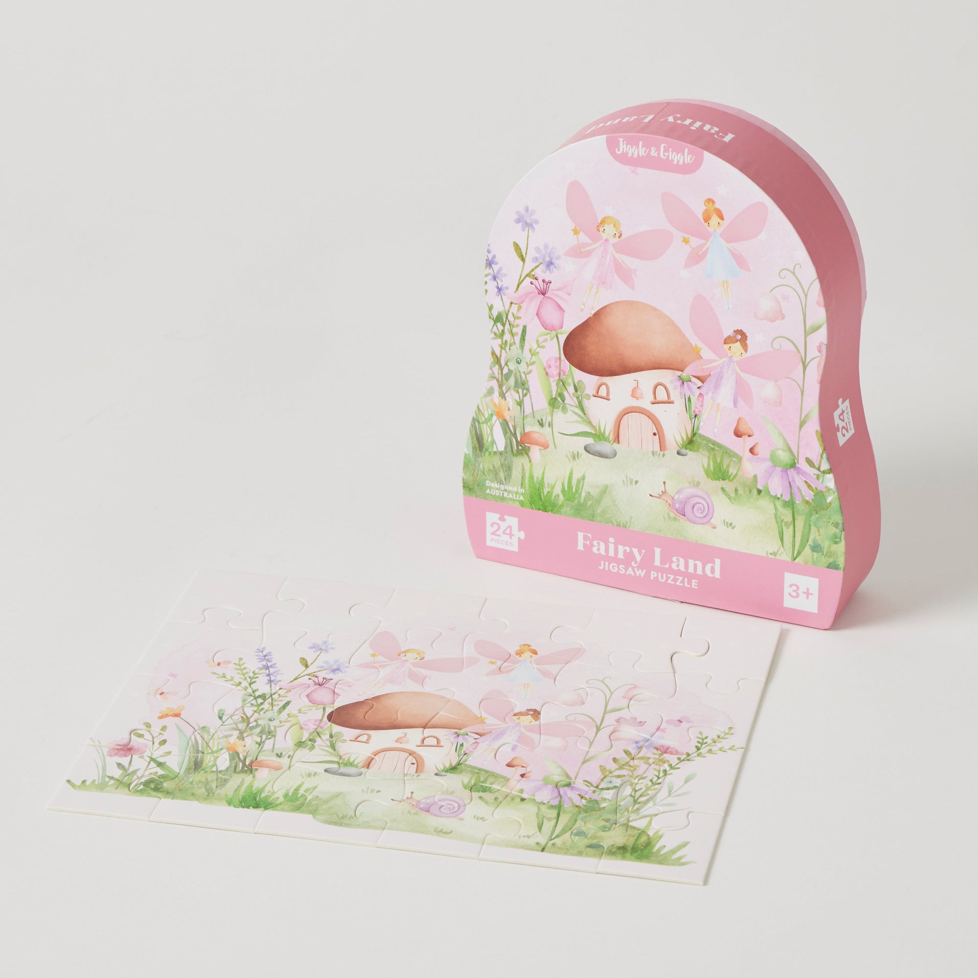 Jiggle & Giggle Fairy Land Jigsaw Puzzle - 24 pieces