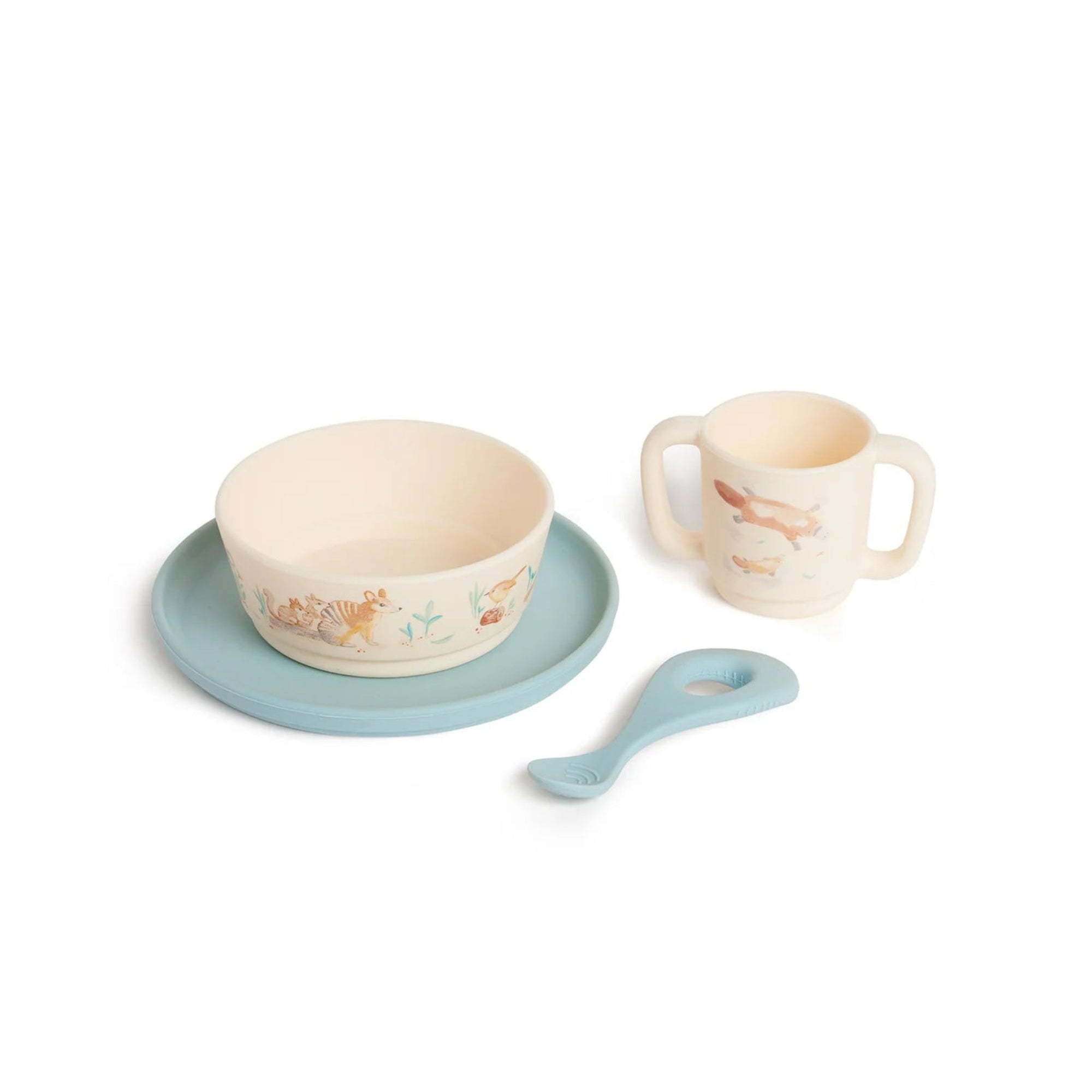 Bush Babies Silicone Feeding Set