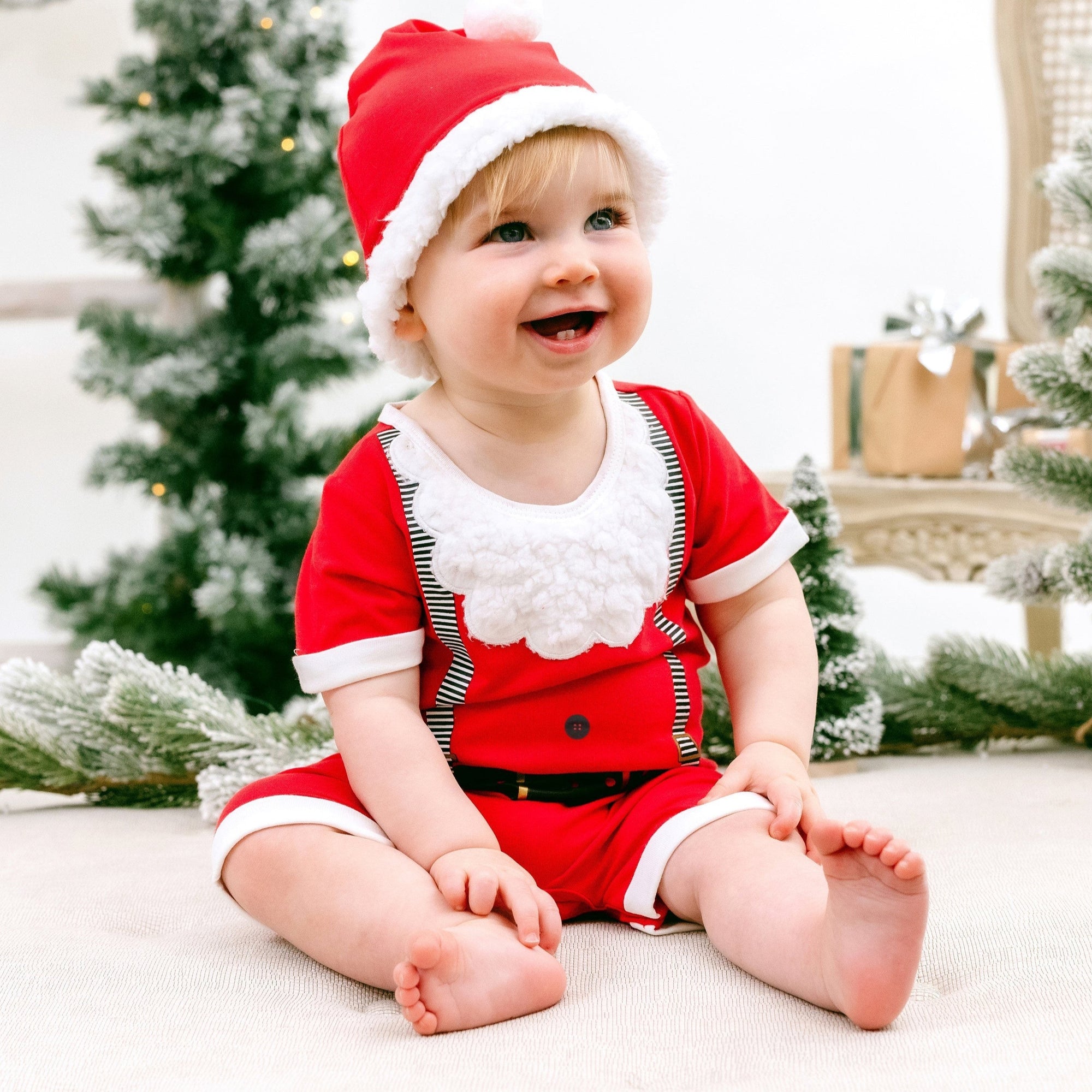 Santa Romper & Hat