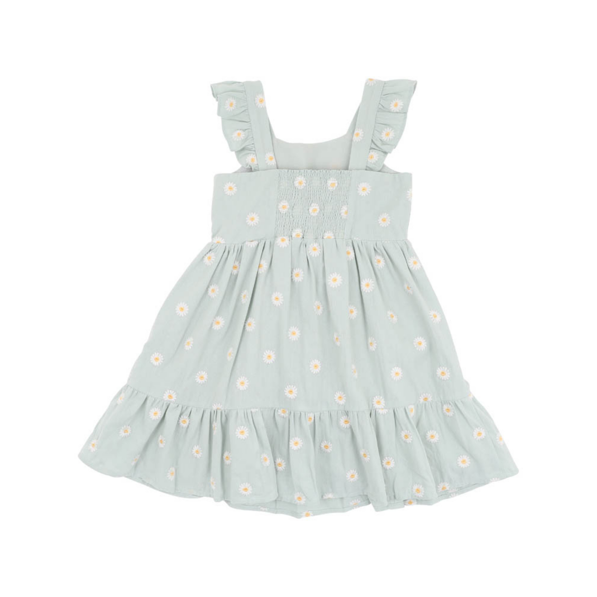 Bebe Tess Emb. Daisy Dress - Pale Mint