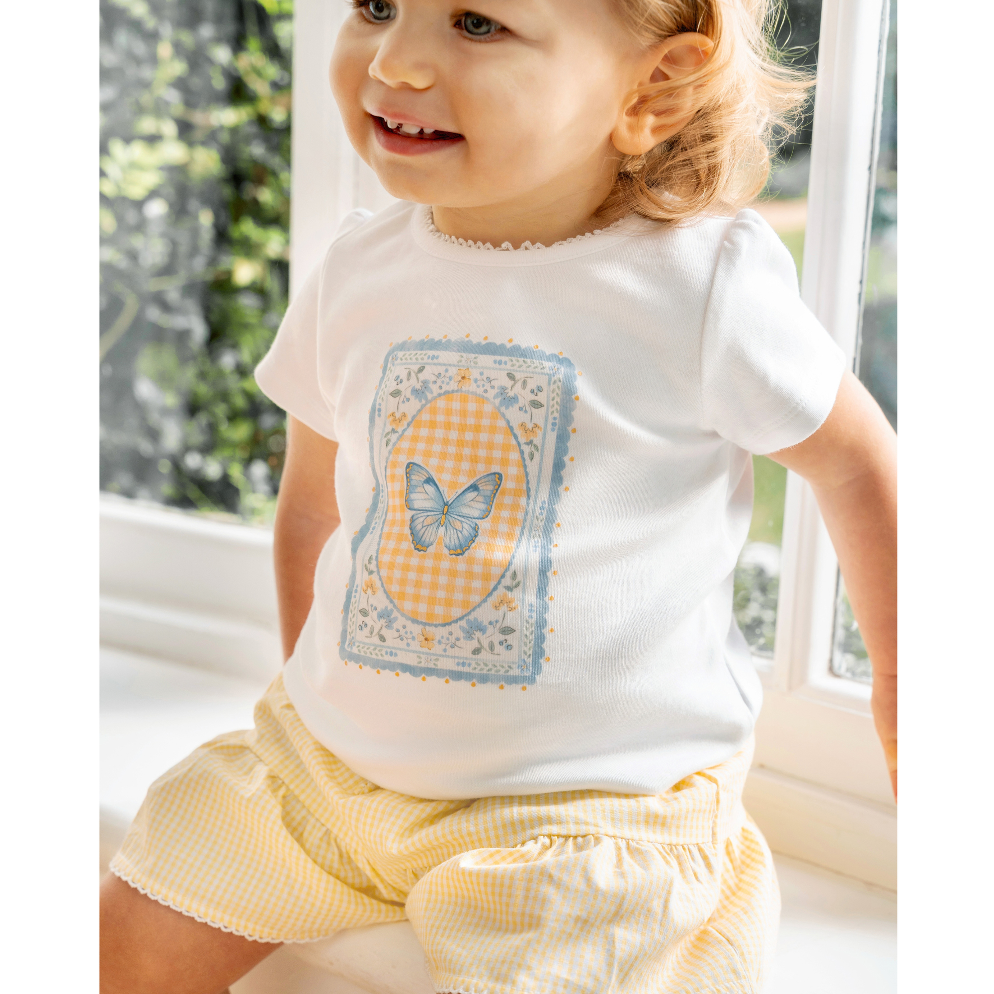 Bébé Libby Organic Butterfly - Cloud